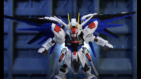 Assemble the gundam model ZGMF-X10A