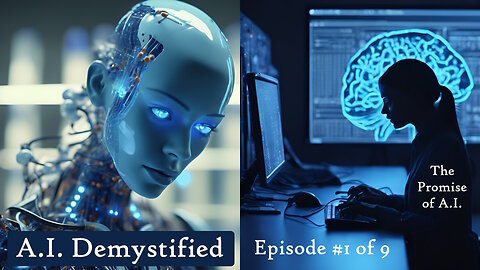 AI Demystified E1of9 Promise-AGI-Generative-LLM-GAN-History-Artificial Intelligence-Cautionary Tales