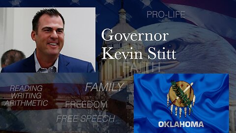 Governor Kevin Stitt presents to City Elders Tulsa