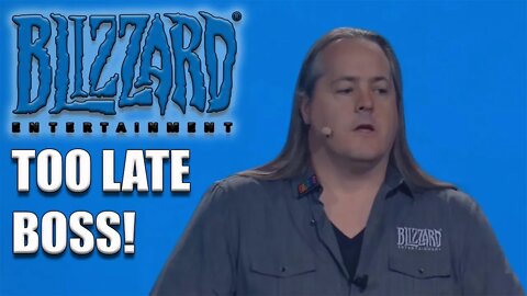 Blizzard CEO Apologizes At BlizzCon 2019. It Didn't Go Well...