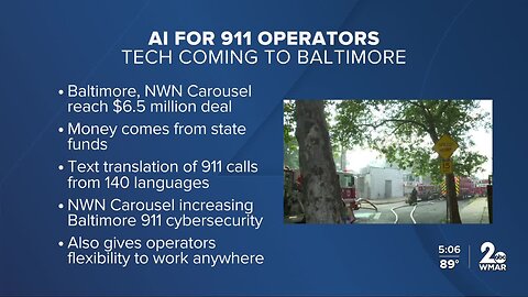 911 system using AI-based technology coming to Baltimore