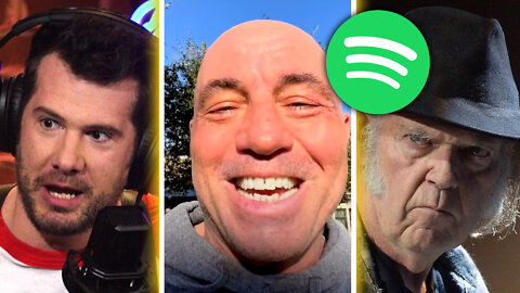 Joe Rogan Responds to Spotify Cancel-Culture Lunatics