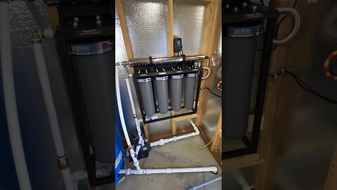 Whole house #waterfilter for my #rainwaterharvesting system