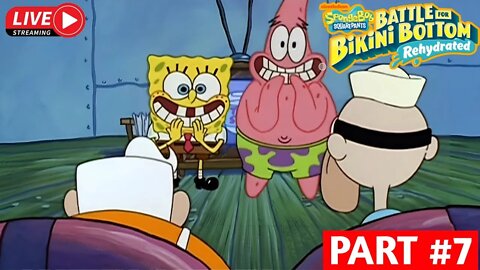 Spongebob & Patrick bertemu Mermaid man dan Barnicle boy | Spongebob battle for bikini bottom