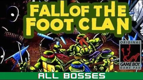 Teenage Mutant Ninja Turtles: Fall of the Foot Clan (Game Boy) | All Bosses