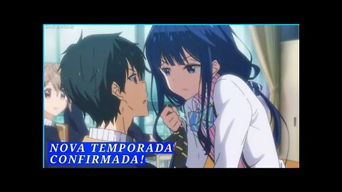 Masamune-kun no Revenge tem anuncio de 2º temporada!