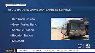 Game Day Express service