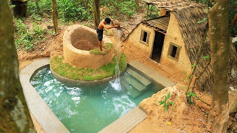 Dig To Build Swimming Pool Using Water Well To Put In Pool