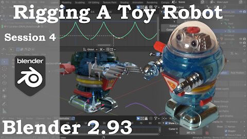 Rigging A Toy Robot, Session 04