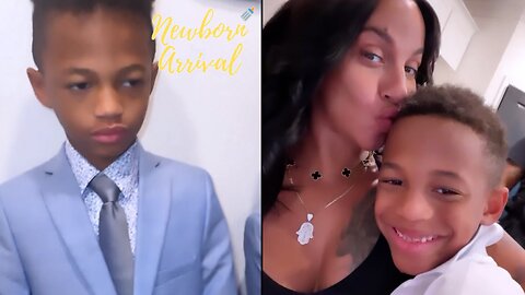 Ne-Yo & Crystal Smith's Son Shaffer Is Not Happy About Dressing Up In A Suit! 👔