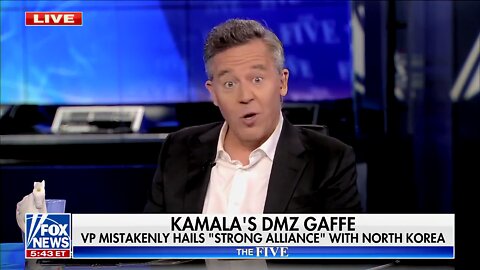 Gutfeld on Kamala’s North Korea Gaffe: ‘No One Has the Balls’ to Tell Her She Should Work Harder