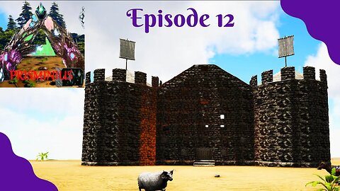 Prisminius! Building the Base Out to Make a Castle!- ARK - Episode 12