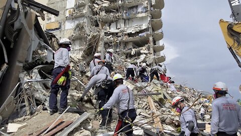 Search For Survivors In Collapsed Miami High-Rise Continues