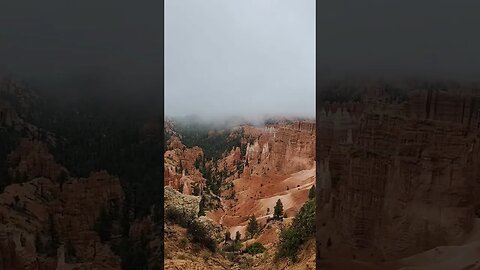 Bryce Canyon National Park in the clouds