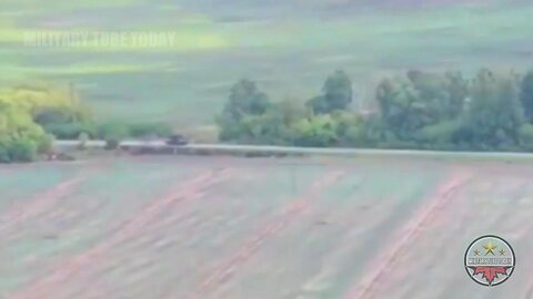 Large Russian armor column storms and liberates Snagost at high speed