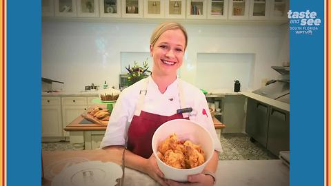 Chef Lindsay Autry's Sweet Tea Brined Fried Chicken Recipe