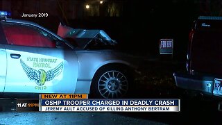 Ohio state trooper charged with vehicular manslaughter, homicide