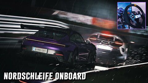 ONBOARD 911 GT3 RS Nordschleife w/ Mclaren 675LT [Wheel Cam + Assetto Corsa]