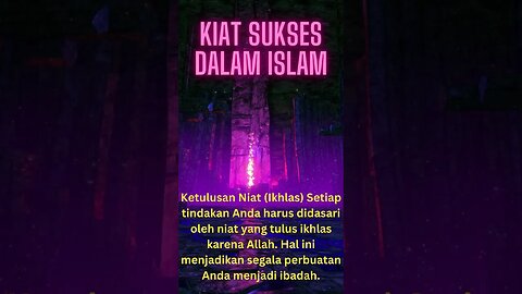 QUOTES ISLAMI:TAHUKAH KAMU KIAT SUKSES DALAM ISLAM??#shorts #shortsfeed #shortsquotes