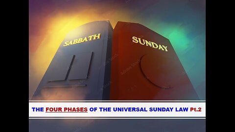 09-10-24 THE FOUR PHASES OF THE SUNDAY LAW Pt.2 - AY By Evangelist Benton Callwood