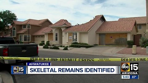 Police identify human remains found in Ahwatukee home