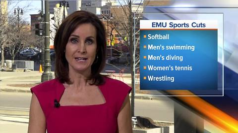 Eastern Michigan eliminating four sports programs due to budget cuts