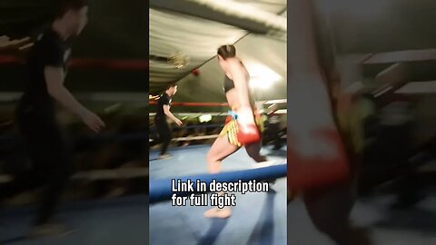 BRUTAL headkick KO from Iman Barlow