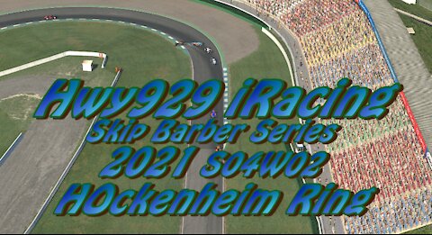 My Closest Race Ever | Hwy929 iRacing 2021S04W02 | Skip Barber | Hockenheim