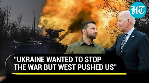 'WEST PUSHED UKRAINE TO...': ZELENSKY AIDE'S BOMBSHELL ADMISSION ABOUT RUSSIA'S WAR