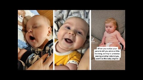 Cute chubby baby - Funny video