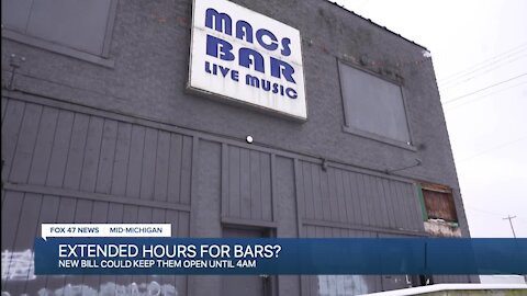 Scott Bell of Mac's Bar and The Loft weighs in on proposed bill to extend bar hours