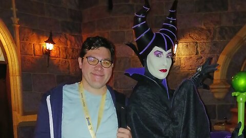 Maleficent at Disneyland