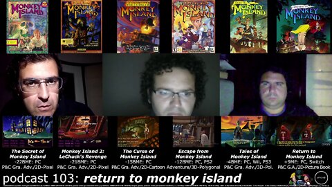 podcast 103: return to monkey island