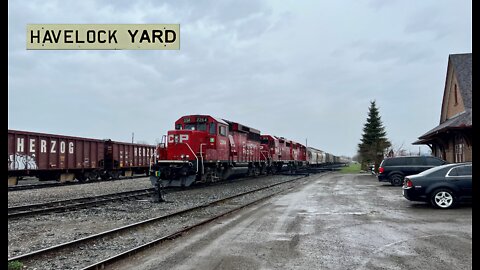 Herzog Ballast train at Havelock CP H08