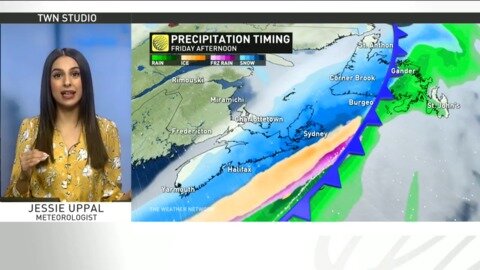 Ingredients come together to form the perfect late winter storm across Atlantic Canada