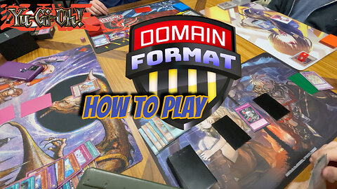 How to play Domain Format! (Singleton Multiplayer Yugioh w/Deckmasters!)