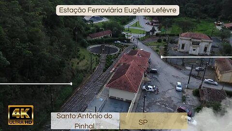 Explore o Passado Ferroviário: Voo de Drone na Estação Eugênio Lefèvre! - Serra da Mantiqueira