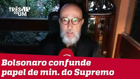 Bolsonaro flerta com um "toma lá, dá cá" togado | Josias de Souza