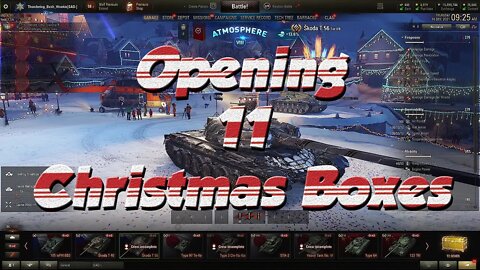 World of Tanks - Opening 11 Christmas Boxes