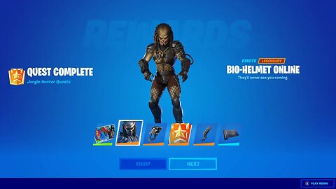 Unlocking *PREDATOR* SKIN in FORTNITE! (NEW BOSS & MYTHIC WEAPON UPDATE)