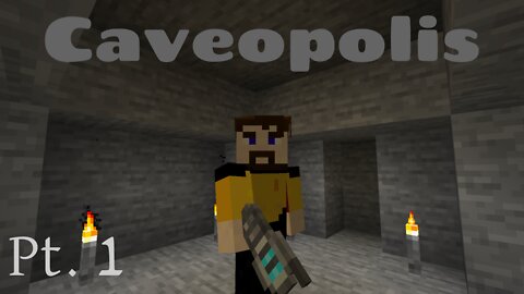 Modded Minecraft Live - Caveopolis Part 1