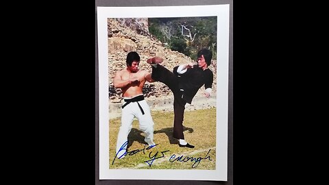 Cross kick Studio Films Bruce Enter The Dragon