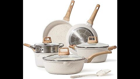 CAROTE Pots and Pans Set Nonstick