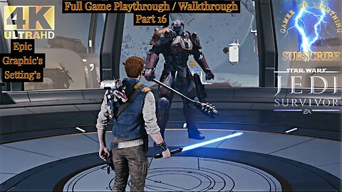 Star Wars Jedi: Survivor (Chapter 5.1 Rayvis Defeated) PC Gameplay 4K UHD 60 FPS HDR RTX 3090