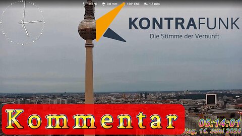 Kontrafunk Kommentar 14.06.2024 - Cora Stephan #glaubewenig, #hinterfragealles, #denkeselbst