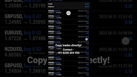 Live Forex Pair Profit!