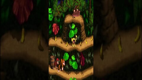 1ª fase em "Donkey Kong Country" para Super Nintendo #shorts