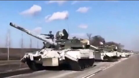 45 Russian white tanks headed for Ukraine