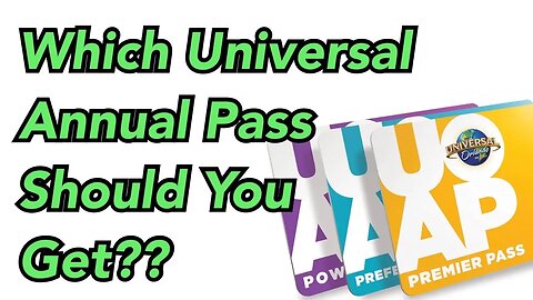 Compare Annual Passes from Universal Orlando for 2019