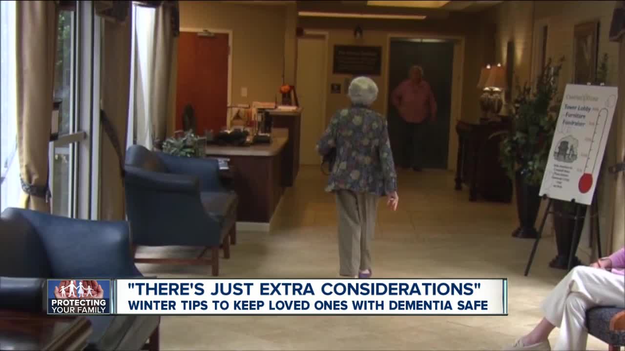 Cold weather tips to keep loved ones with dementia safe